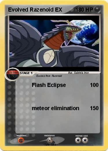 Pokemon Evolved Razenoid EX