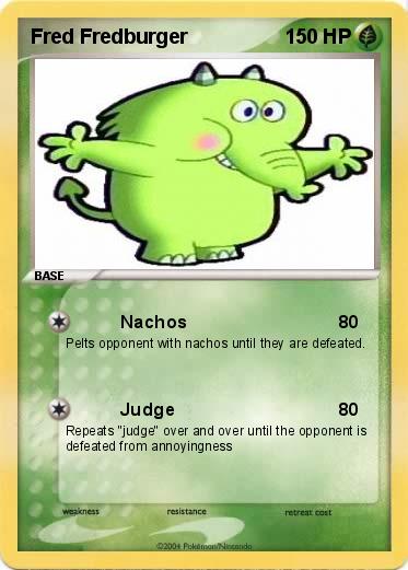 Pokemon Fred Fredburger