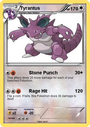 Pokemon Tyrantus