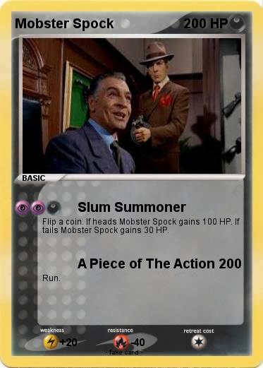 Pokemon Mobster Spock
