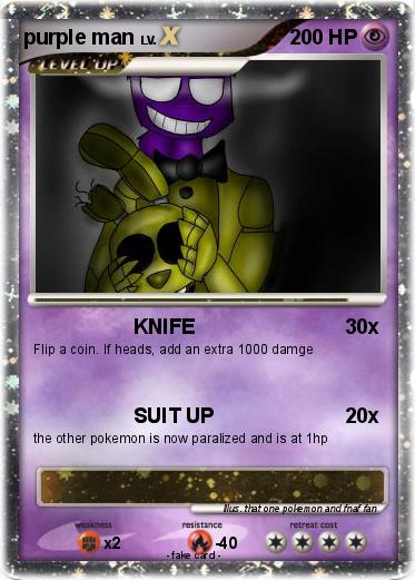 Pokemon purple man