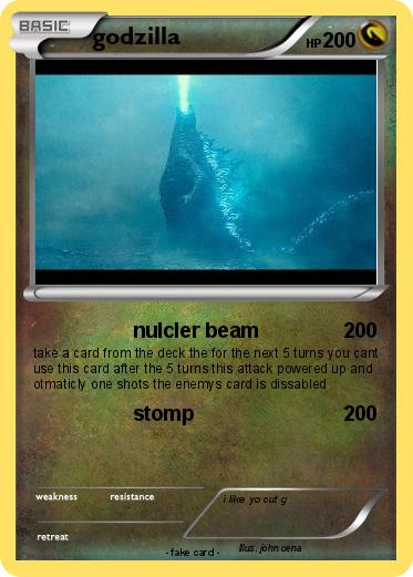 Pokemon godzilla