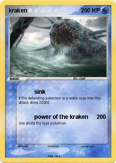 Pokemon kraken