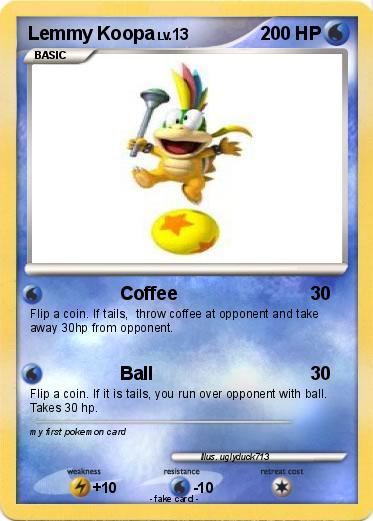 Pokemon Lemmy Koopa