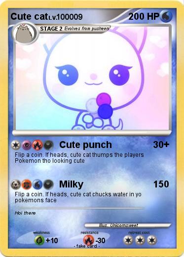 Pokemon Cute cat