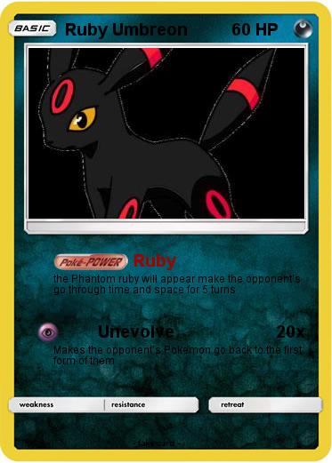 Pokemon Ruby Umbreon