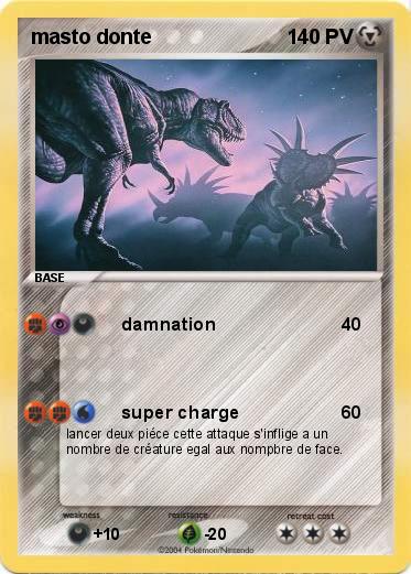 Pokemon masto donte