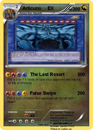 Pokemon Articuno     EX