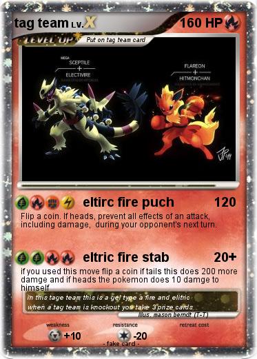 Pokemon tag team