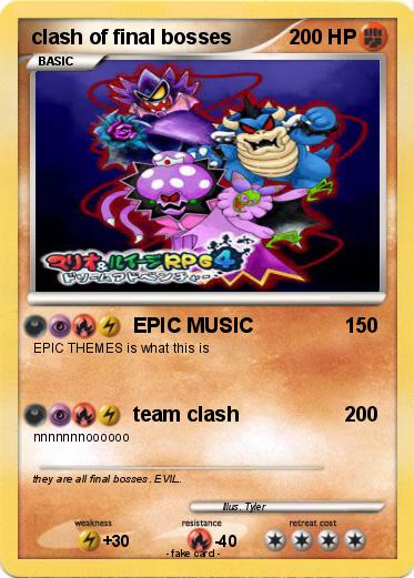 Pokemon clash of final bosses