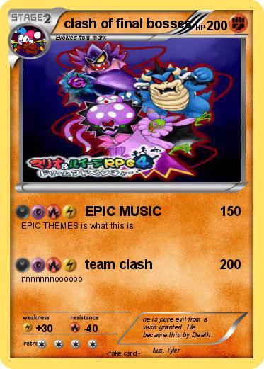 Pokemon clash of final bosses
