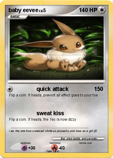 Pokemon baby eevee