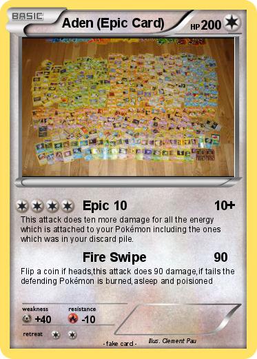 Pokemon Aden (Epic Card)