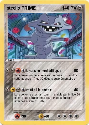 Pokemon steelix PRIME