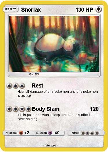 Pokemon Snorlax