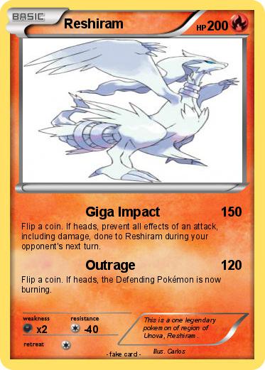 Pokemon Reshiram