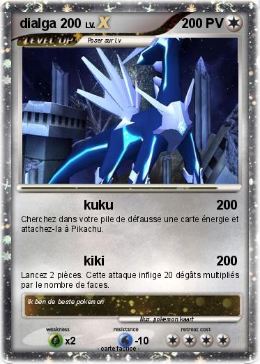 Pokemon dialga 200