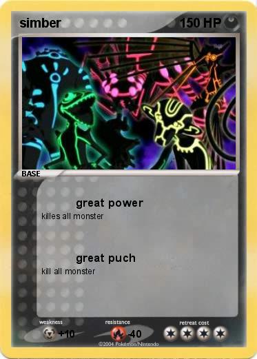 Pokemon simber