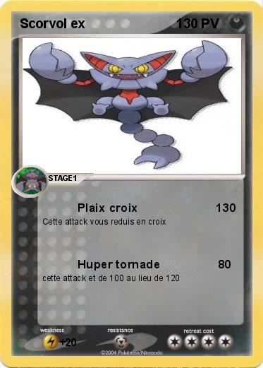 Pokemon Scorvol ex                         1