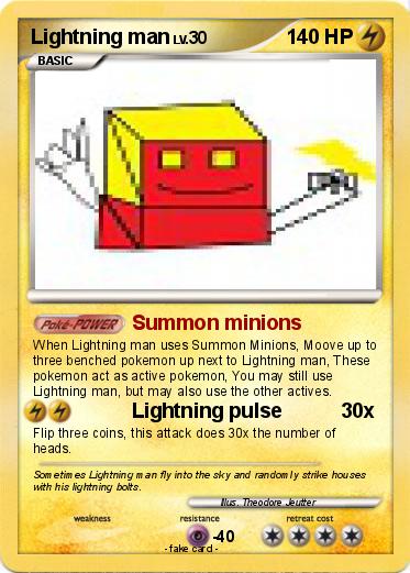 Pokemon Lightning man