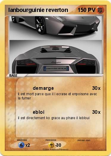 Pokemon lanbourguinie reverton