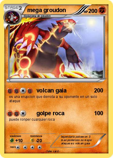 Pokemon mega groudon