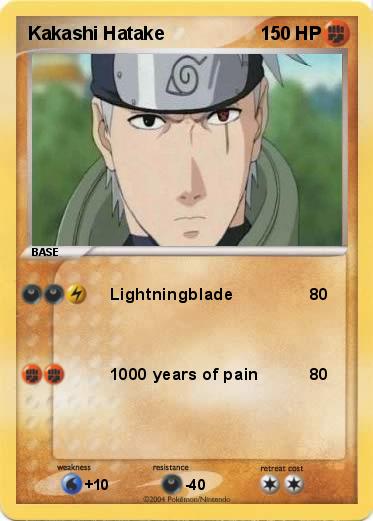 Pokemon Kakashi Hatake