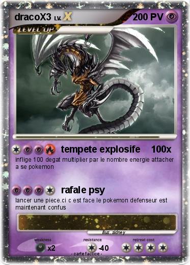Pokemon dracoX3
