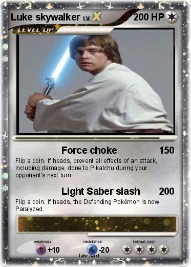Pokemon Luke skywalker