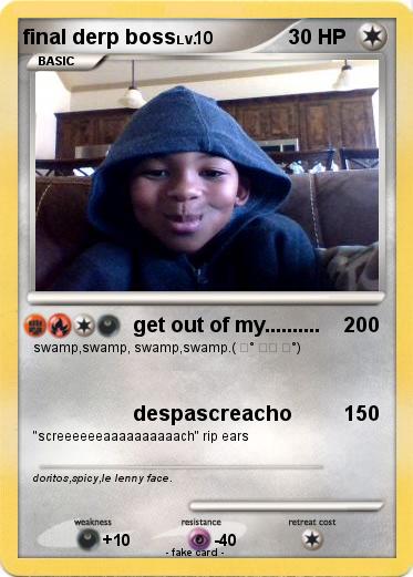 Pokemon final derp boss