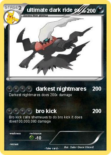 Pokemon ultimate dark ride ex