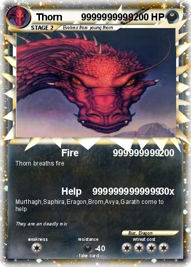 Pokemon Thorn       9999999999