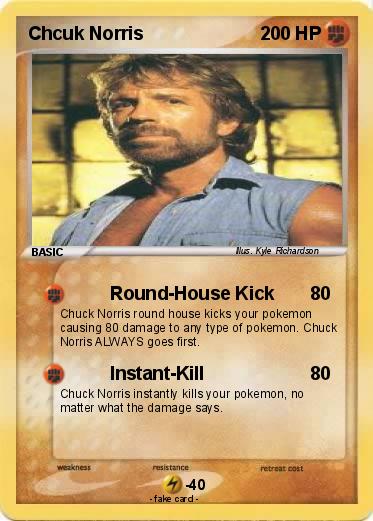 Pokemon Chcuk Norris