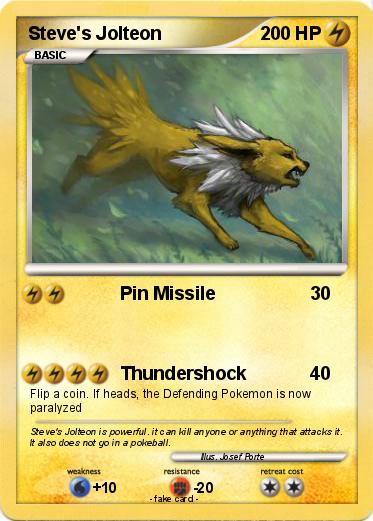 Pokemon Steve's Jolteon