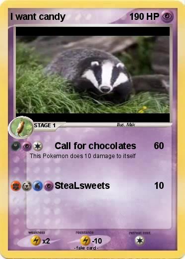 Pokemon I want candy