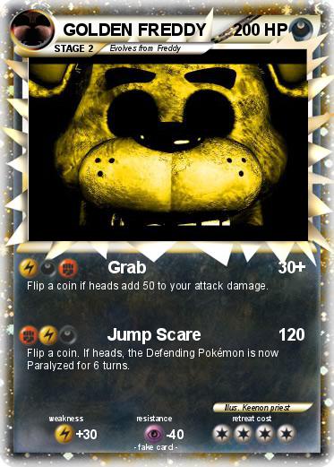 Pokemon GOLDEN FREDDY