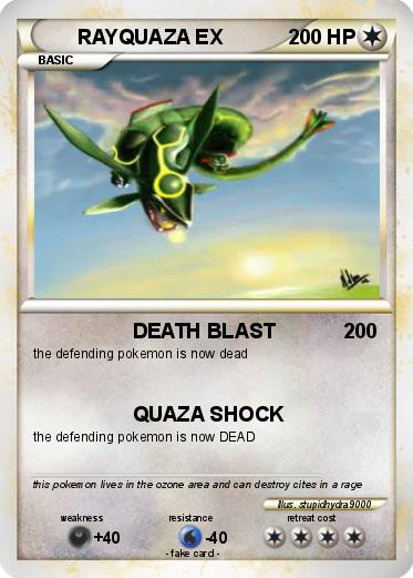 Pokemon RAYQUAZA EX