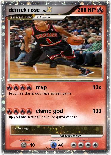 Pokemon derrick rose