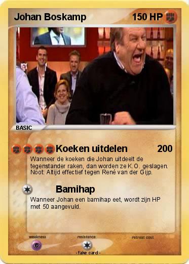 Pokemon Johan Boskamp
