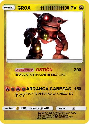 Pokemon GROX        1111111111