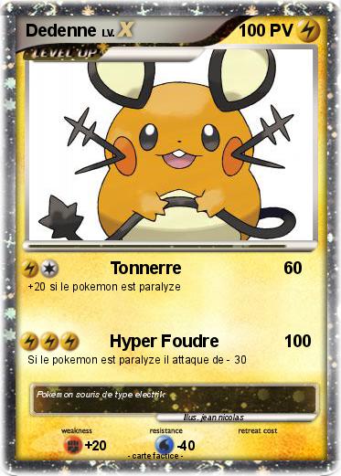 Pokemon Dedenne