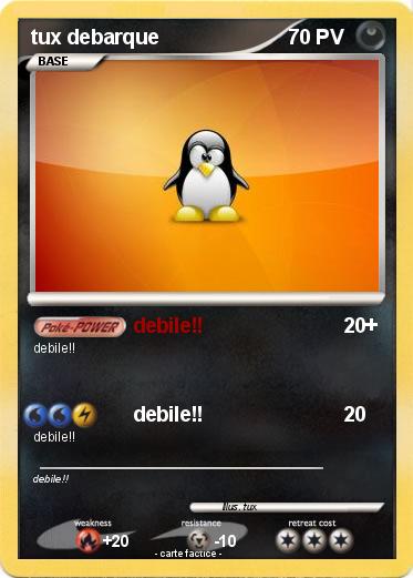 Pokemon tux debarque