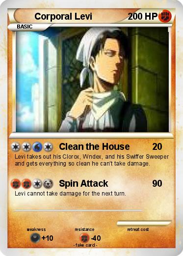 Pokemon Corporal Levi