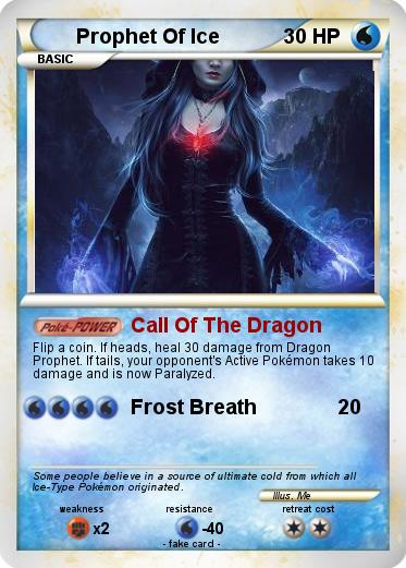 Pokemon Prophet Of Ice