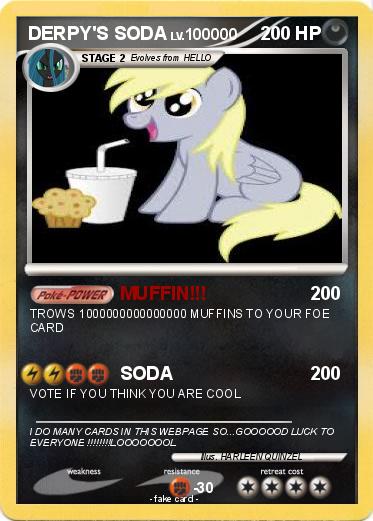 Pokemon DERPY'S SODA