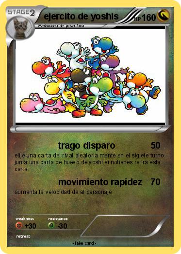 Pokemon ejercito de yoshis