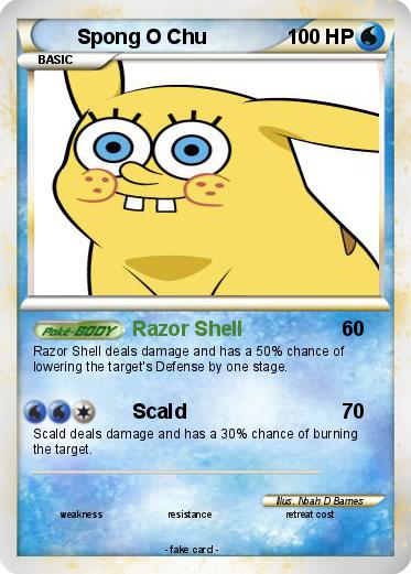 Pokemon Spong O Chu