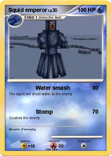 Pokemon Squid emperor