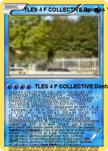 Pokemon TLES 4 F COLLECTIVE Danfoss ™