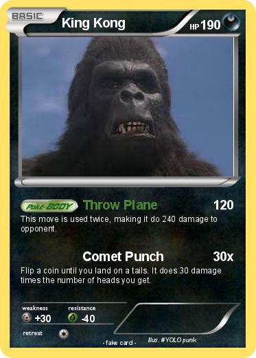 Pokemon King Kong